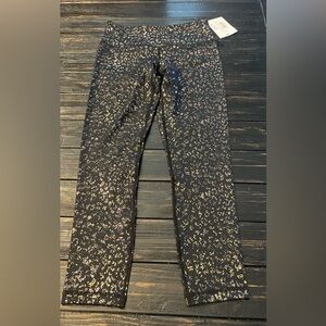 ZYIA Light-N-Tight -black/copper reflective leopard print - size 6/8 - BN - NWWT